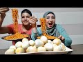 تحدى النودلز الحار مع ٣٠ بيضه