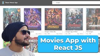 Build a Movie Search App using ReactJS | React Movie App | ReactJS Projects screenshot 2