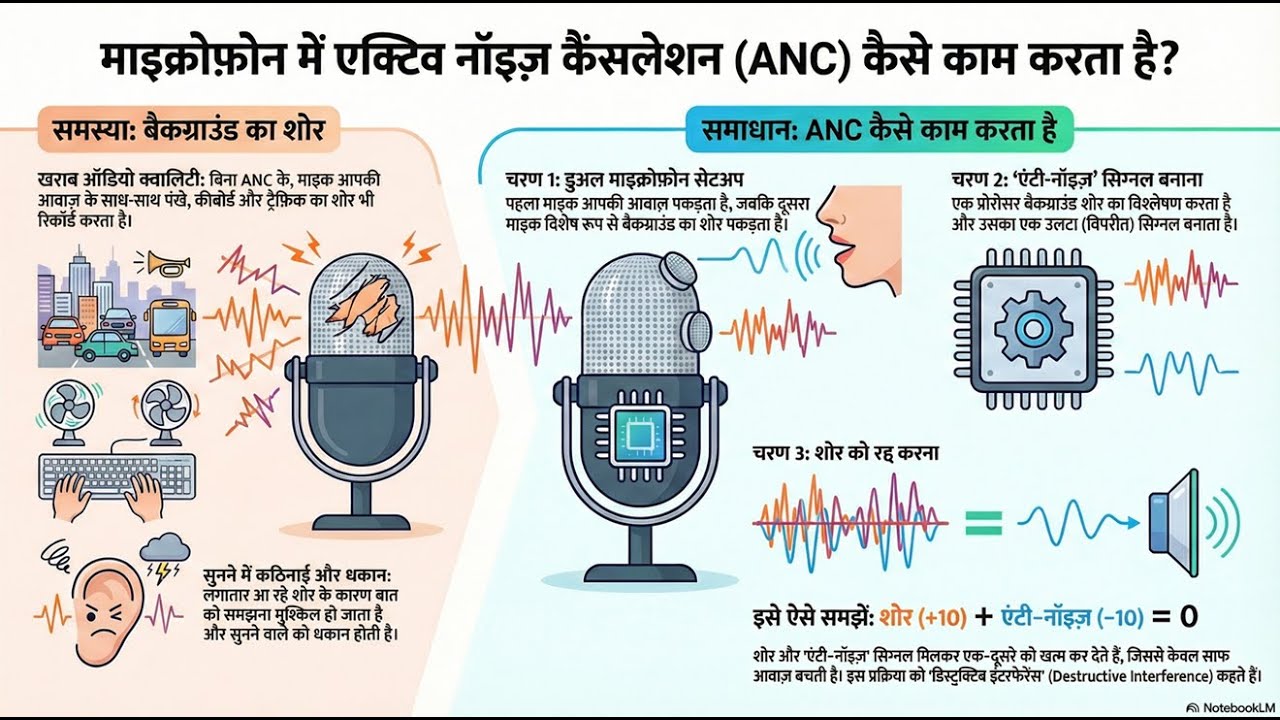 ANC in Microphone - YouTube
