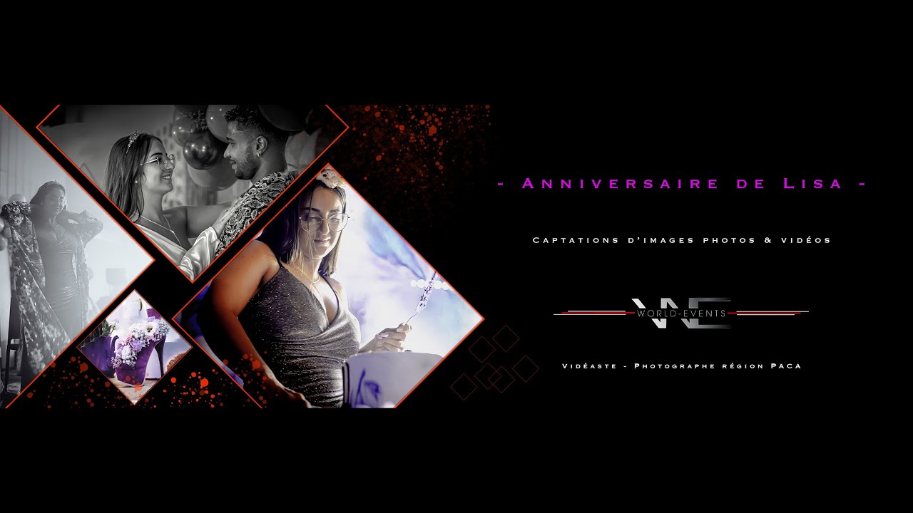 Clip Anniversaire - Lisa fête ses 25 ans (Version 4K). #vidéoanniversaire #paca #clips