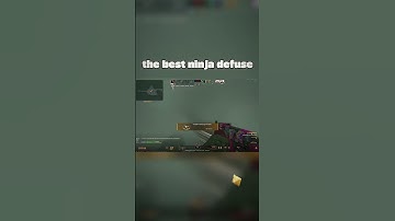 The best ninja defuse in CS2 #counterstrike2 #csgo #cs2funny
