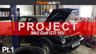 Volkswagen Mk2 Golf GTI Restoration ABF Pt 1 Live Or Let Die