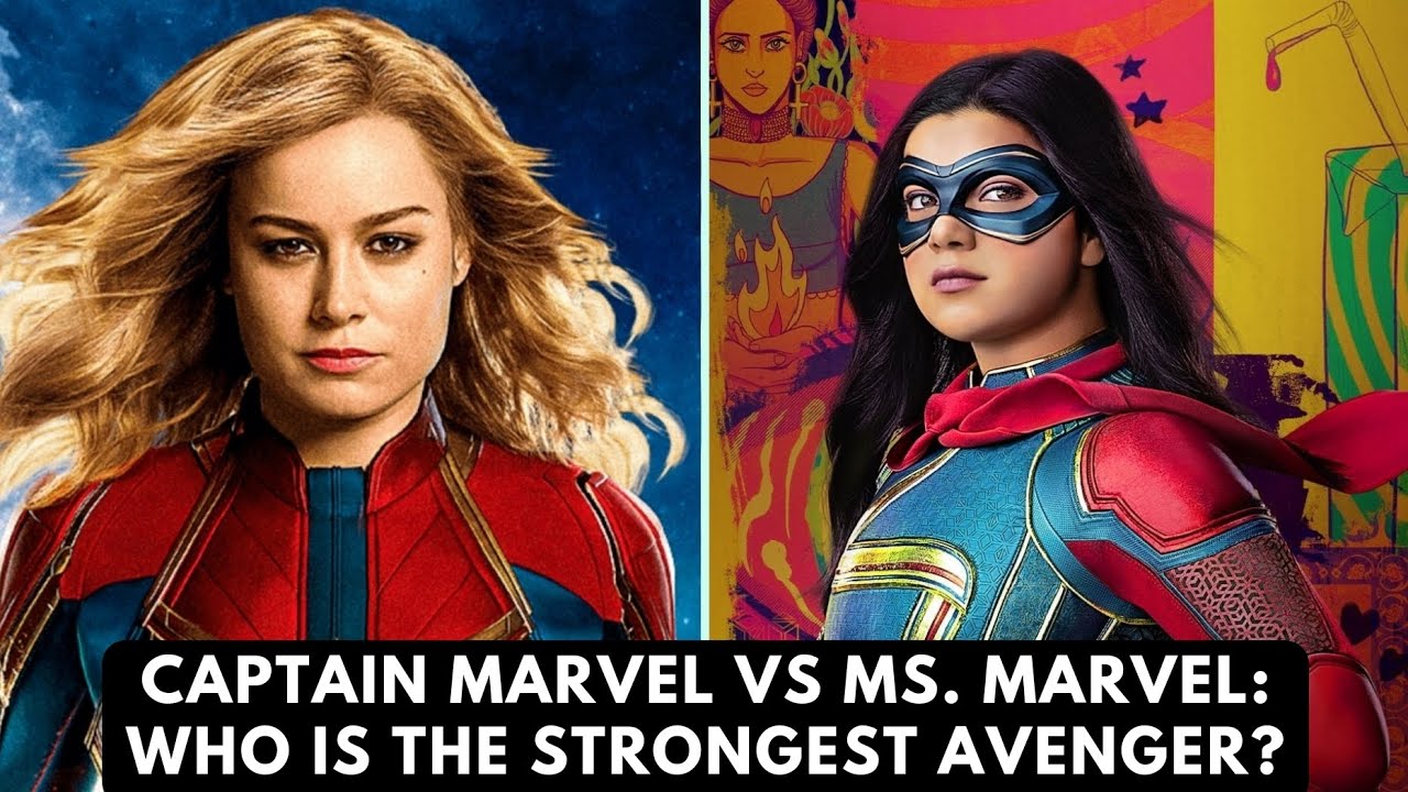 Captain Marvel Vs Ms Marvel