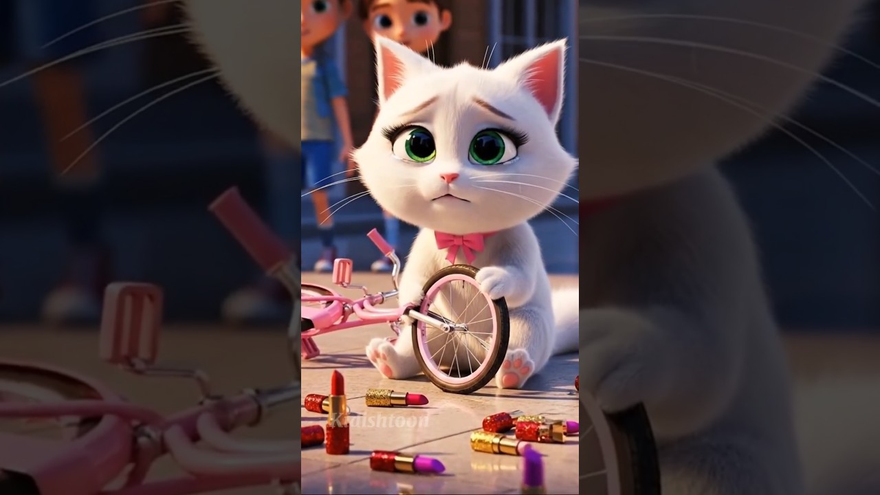 Kitty Street Mishap|Kids Rescue|😼❤️💄