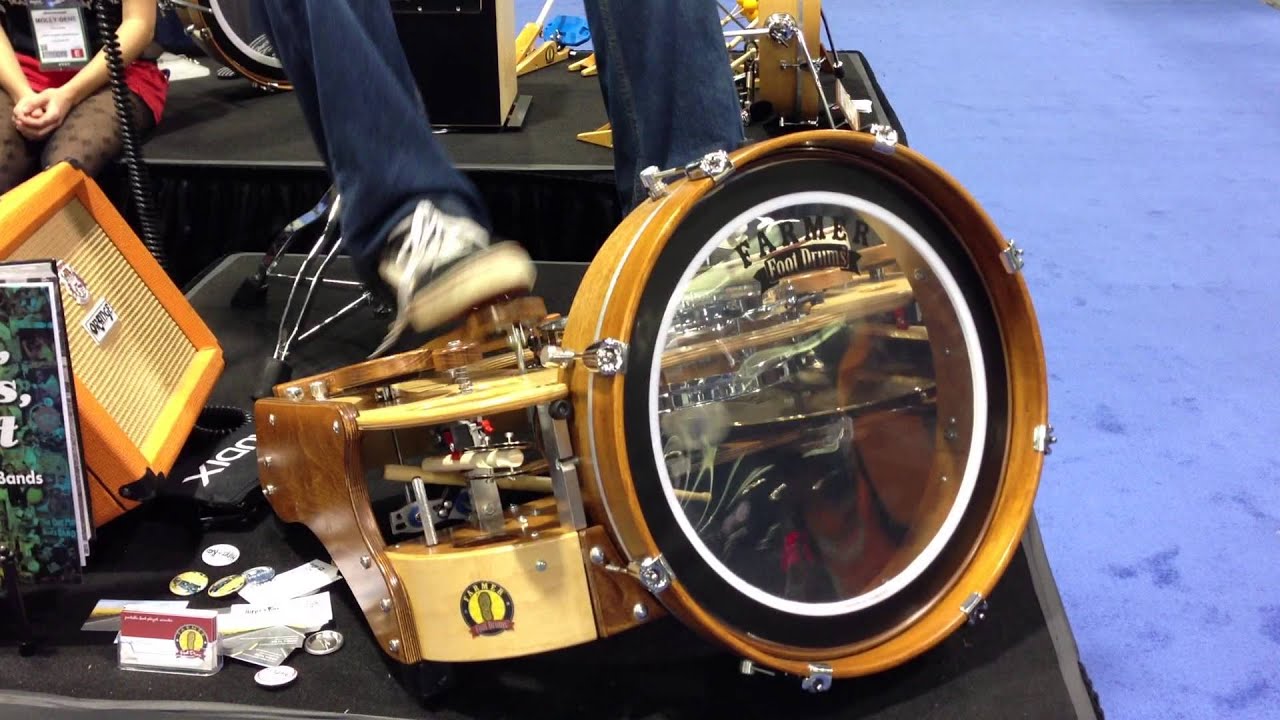 NAMM 2013 Farmer Foot Drums YouTube