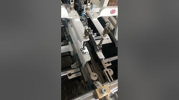 Small 4 corner box folder gluer