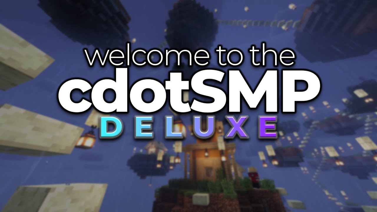 cdotSMP OPENING DAY! Come Join! || Minecraft Java & Bedrock Edition ...