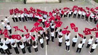 Ayrancı Anadolu Lisesi öğrencilerinin 100. yıl kutlaması