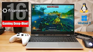 Framework 16 Gaming Performance! Windows \& Linux