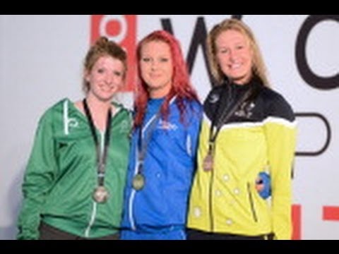 Swimming - women's 200m freestyle S14 medal ceremony - 2013 IPC Swimming World Championships