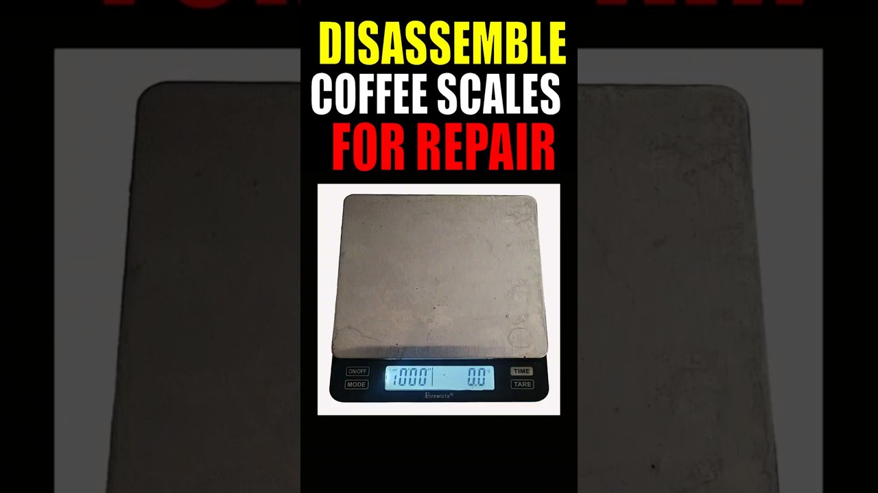 How to Fix Your Coffee Scale Fast (Disassembly Guide)