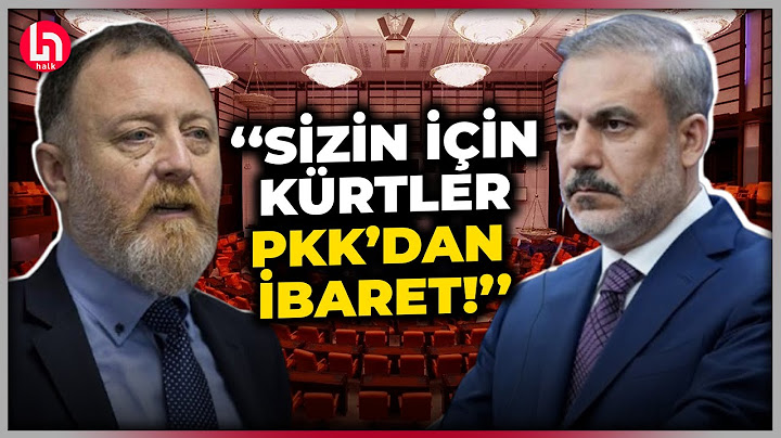 Dışişleri Bakanı Hakan Fidan Dem Partililerin ''Suriyeli Kürtler''  ifadesine tepki gösterdi!