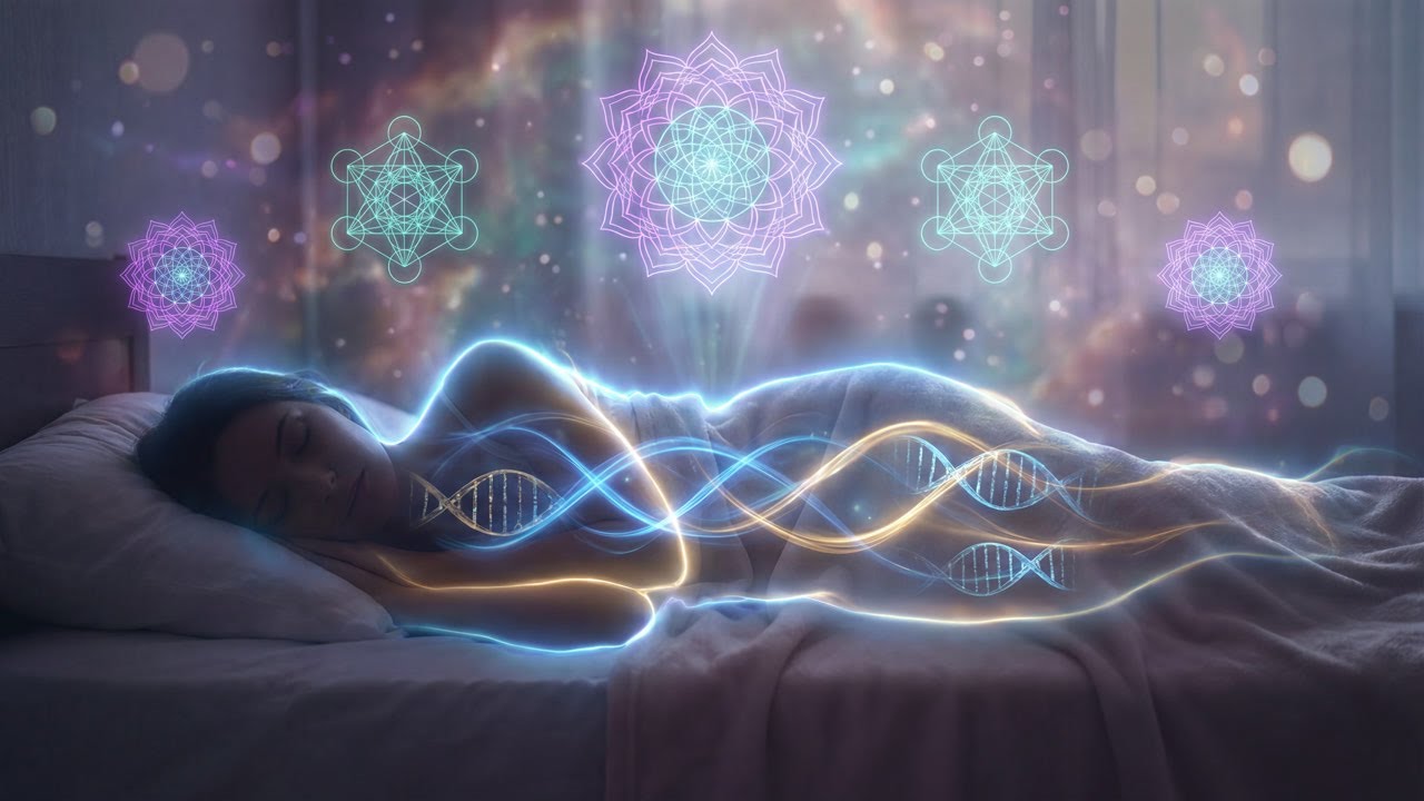 528 Hz (Miracle Tone) + 432 Hz (Universal Frequency) = PURE DNA REPAIR & DEEP HEALING