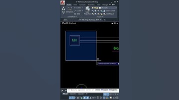 100 คีย์ลัด AutoCAD คำสั่งที่ 17 Path Array กับงานระบบ Man Hole #autocad #คีย์ลัดautocad