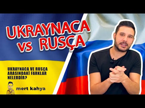 Ukraynaca Rusça Farkı Nedir? - Mert Kahya