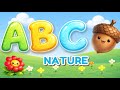 ABC Nature Song 🌿 | Learn the Alphabet with Nature | Phonics Song for Kids