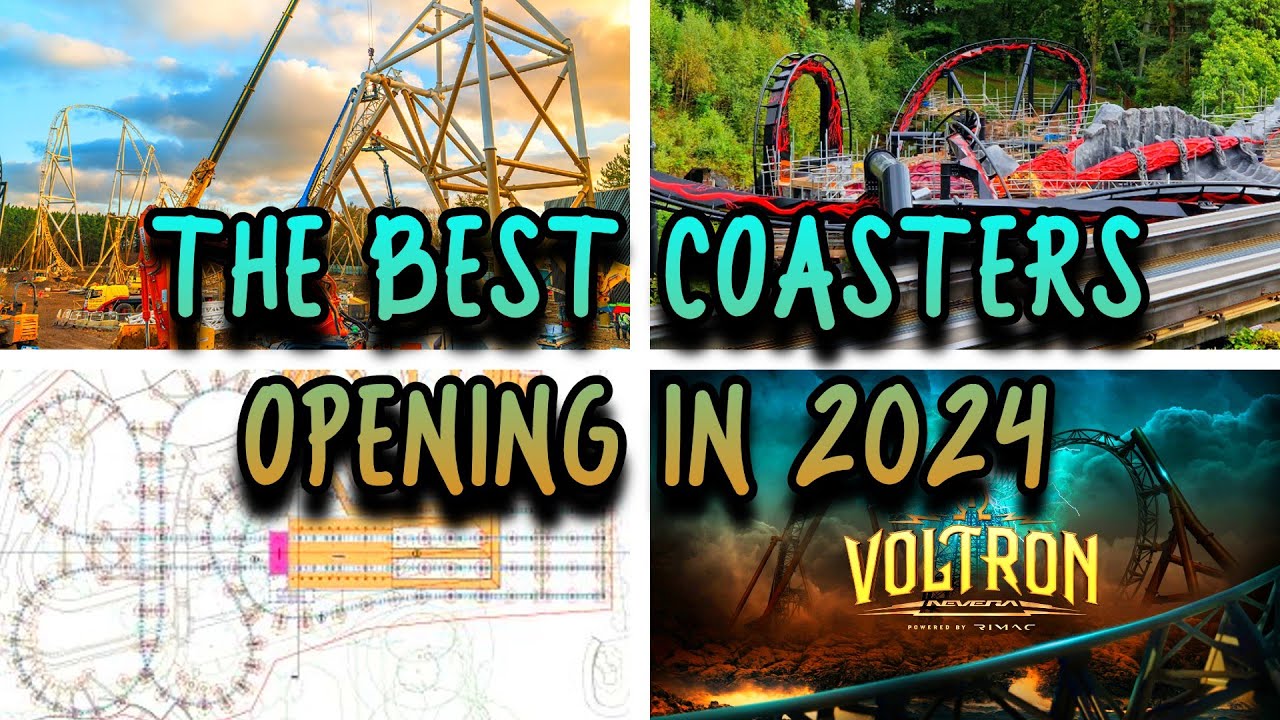The BEST Roller Coasters opening this year! - YouTube