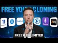 Clone Any Voice FREE AI Voice Cloning Tutorial Unlimited