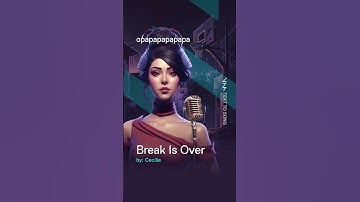 Break Is Over with Voicemod Text to Song
