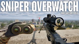 Sniper Provides Overwatch During Military Invasion!