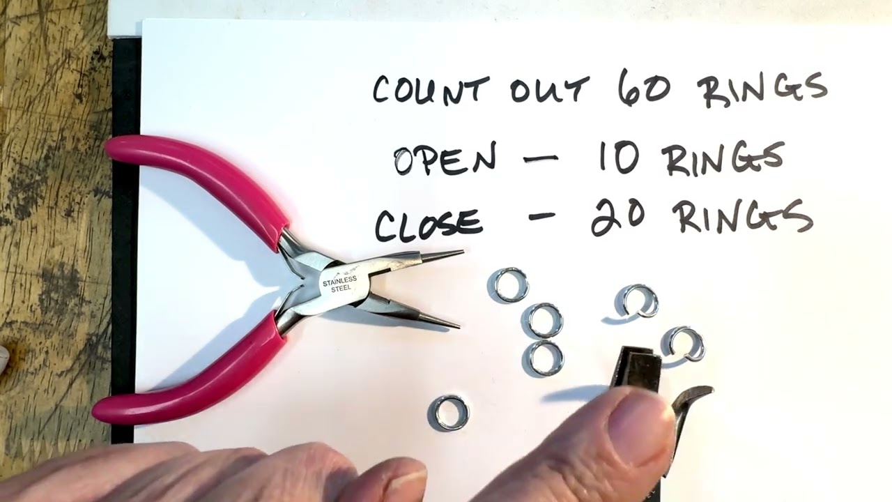 Intro to Chain Maille, Part 1 ; the 4 in 1