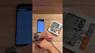 Samsung Galaxy Watch 5 Pro - comparing blood pressure measuring accuracy with monitor