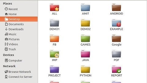 How to change the Folder Color in Ubuntu.