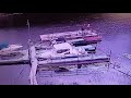 Работа охранной системы на лодочной станции, построенной на двухпозиционных однолучевых датчиках
