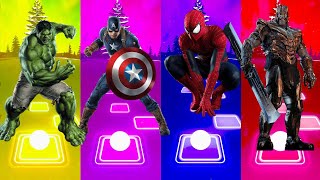 🔴Telis Hop EDM & Phonk Rush   Hulk  🆚Captain America 🆚 Spider Man 🆚Thanos