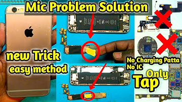 iPhone 6g Mic not working || IPhone 6 Mic problem solution 2022