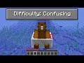 So I added a "confusing" difficulty to minecraft...