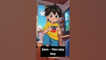 🍎 The Lazy Boy and the Apple Tree | A Fun Moral Short Story for Kids