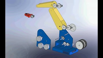 MiniMover 5 Exploded View In SolidWorks