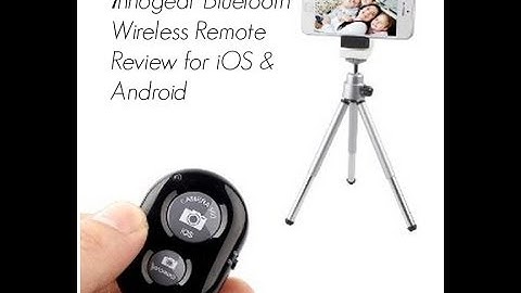 Innogear (ASHUTB) Bluetooth Remote Review (iOS & Android)