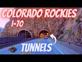 Eisenhower Memorial Tunnel -Interstate 70 - Colorado Rocky Mountains