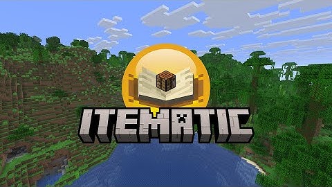 Itematic - Add YOUR Custom Items to Minecraft!