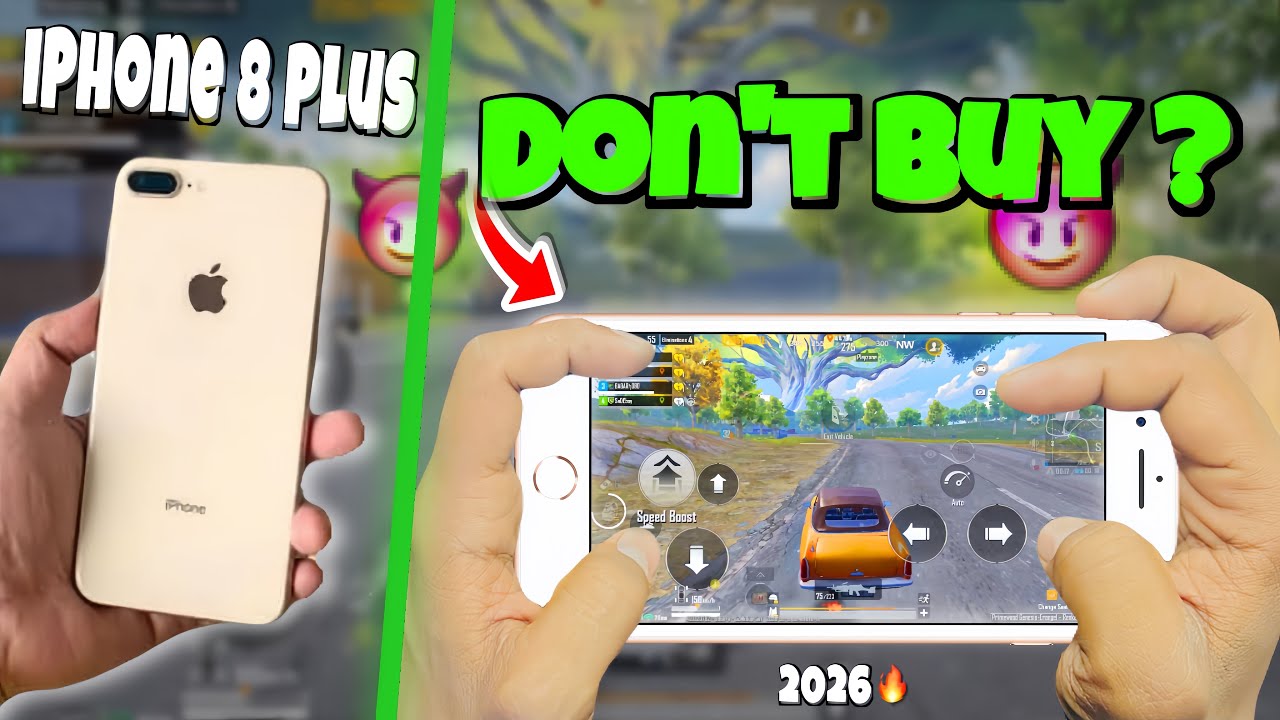 iPhone 8 PLUS PUBG TEST🔥 | Buy Or Not😟 | Graphics? | Heat & lag | Battery | Gyro | PUBG Test in 2026