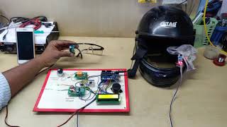 Smart Helmet for Bike using Arduino ♦ Eye Blink Sensor and Helmet Detection based Ignition Control