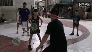 3x3 streetball open run for the kids | Ball Hustla smooth streetball moves