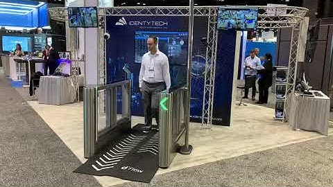 iDentytech IDT GateKeeper Facial Recognition Access Control and IDT Jade PalmVein biometric reader.