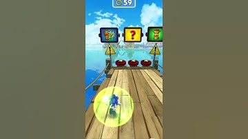 Sonic gameplay ios | sonic dash | sonic boom | #shorts