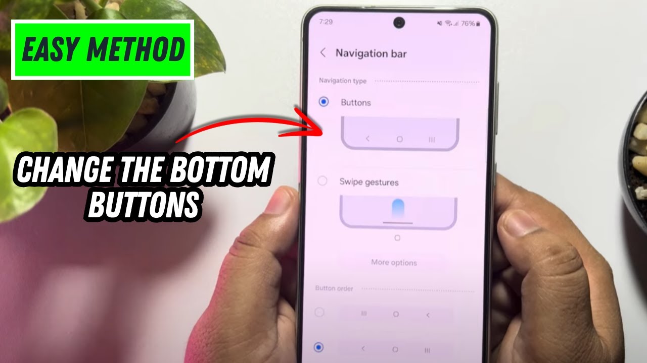 How To Change The Bottom Buttons On Android | Full Guide - YouTube