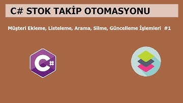 C# Stok Takip Otomasyonu-1/5(Müşteri Ekleme, Listeleme, Arama, Silme, Güncelleme İşlemleri)