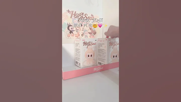 LABUBU SECRET HUNT PT.4🤯💗✨ #asmrunboxing #popmart #unboxing #asmr #labubu #cute #blindbox #shorts