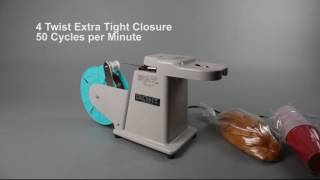 Tach-It Semi-Automatic Twist Tie Machine
