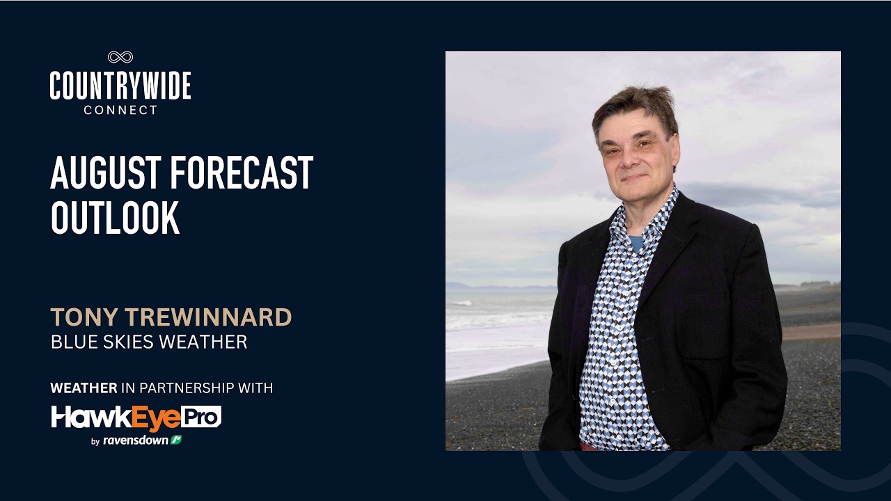 Tony Trewinnard - August forecast outlook