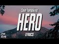 Sam Tompkins - Hero (Lyrics)