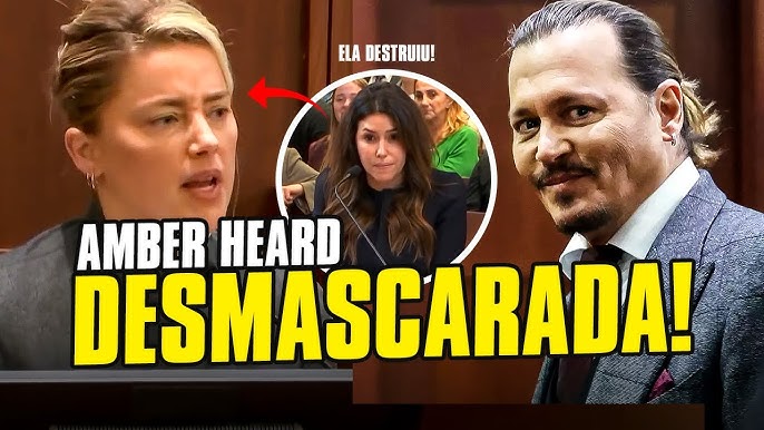 4 MENTIRAS DE AMBER DESMASCARADAS NO TRIBUNAL, Julgamento Johnny Depp vs  Amber Heard