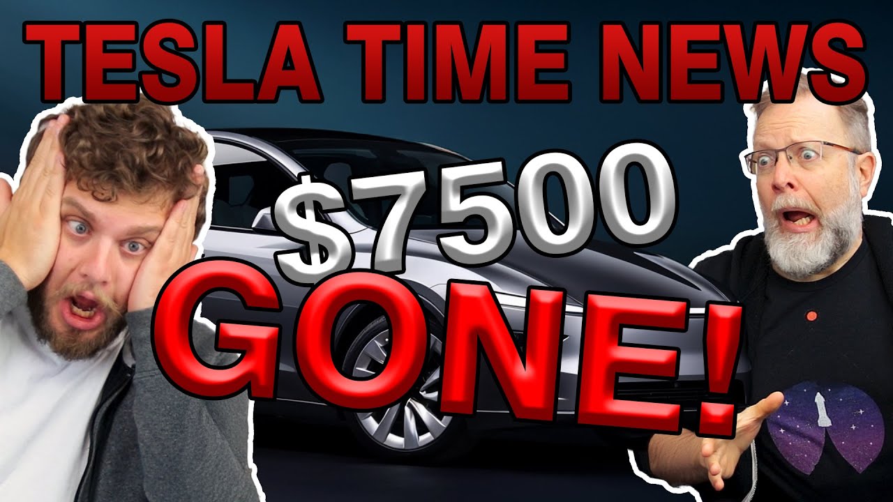 EV Tax Credit Going Away?? | Tesla  Time News 471