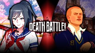 Fan made Death Battle trailer| Ayano Aishi vs Jimmy Hopkins (Yandere simulator vs Bully)